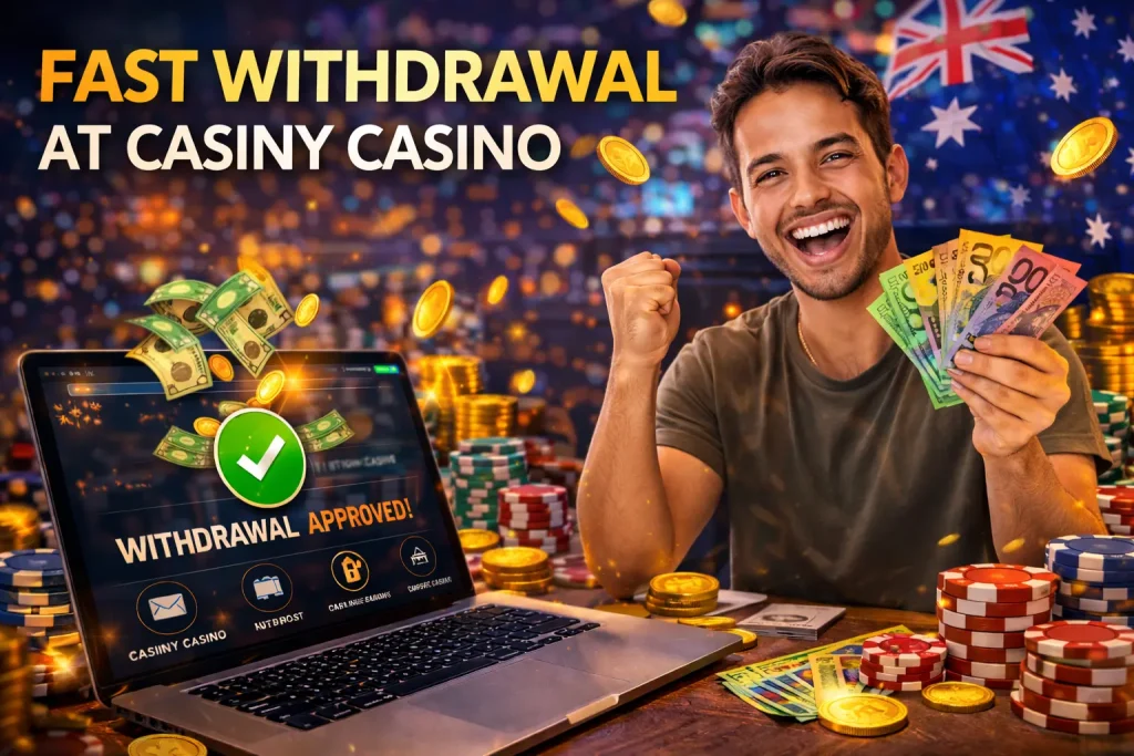 Casiny Casino Fast withdrawal