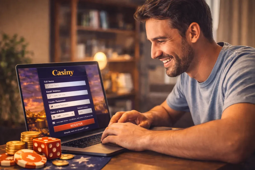Casiny Casino Registration Requirements